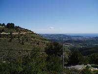 Terugblik richting Moraira.