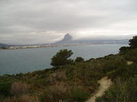 Cap de la Nao, richting Montgo.