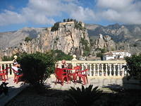 Guadalest, en met terrasjes natuurlijk.