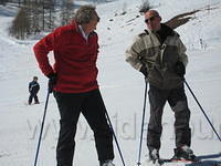 2009 Maart - Overwinteren Savines-le-Lac met Onno en Nel