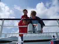 Neeltje Jans, met veel wind ook.