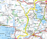 Zondag 12 juni,
Ballina-Westport
78 km
bewolkt