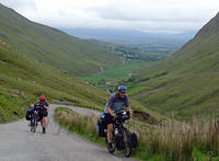 Ierland2005 715 - Marmore Gap, het lijkt niet alleen steil!