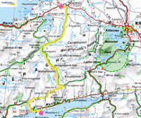 Woensdag 22 juni,
Killorglin-Rossdohan,
70 km,
zonnig

