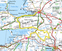 Dinsdag 2i juni,
Tralee-Killorgin,
74 km,
half bewolkt