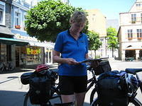 Werne, Joke bekijkt de route