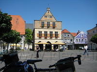 Werne, het marktplein
