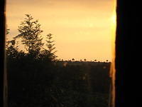 Wewelerburg, zonsondergang 2