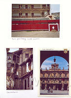 Candelario
en 
Plaza Mayor in Salamanca