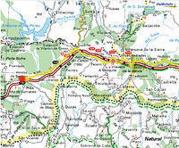 Donderdag 24 april 2003
Puebla de Sanabria-Vendas da Barreira deel 2
74 km. - 1300m ^