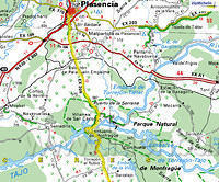 Woensdag 16 april 2003
Trujillo-Plasencia deel 2
81 km. - 800m ^