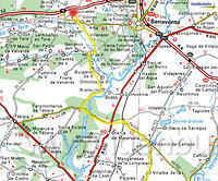 Dinsdag 22 april 2003
Zamora-Quiruelas deel 2
83 km. - 400m ^
