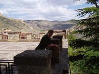 Spanje2004 043
Albarracin, met Joke