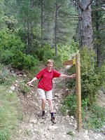 Spanje2004 007
Beceite, ook dit pad bleek boven onbegaanbaar