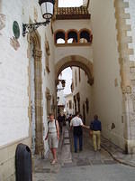 Spanje2004 024
Sitges, bij de toeristeninformatie