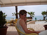 Spanje2004 026
Sitges, Joke op zondag