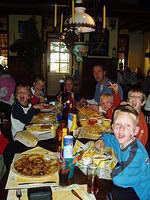 Natuurlijk ook Pannekoeken (ahum.. frieten) eten